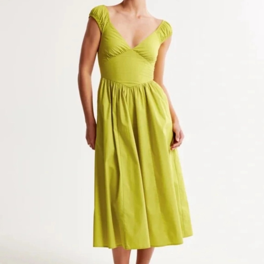 COPY - Abercrombie & Fitch Cap Sleeve Corset Midi Dress